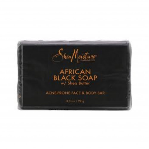 قالب صابون اسود افريقي بزبدة الشيا للبشرة والجسم من شيا مويستر - 99 غ قالب صابون اسود افريقي بزبدة الشيا للبشرة والجسم من شيا مويستر - 99 غ