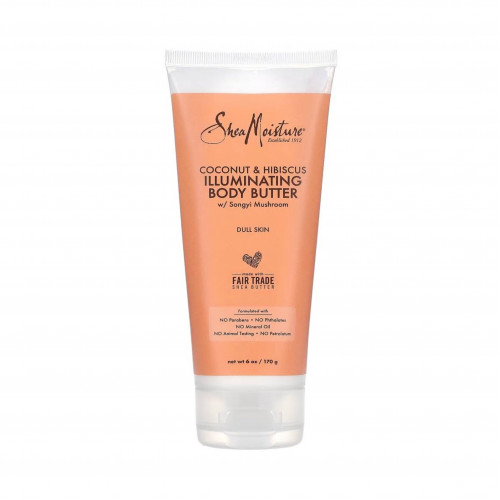 زبدة الجسم بجوز الهند والكركديه  من شيا مويستر - 177 مل