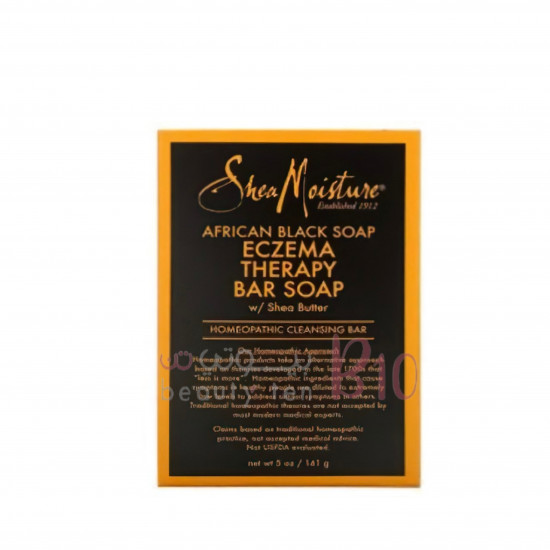 صابون أفريقي أسود بزبدة الشيا لعلاج الإكزيما من شيا مويستر - 142جم