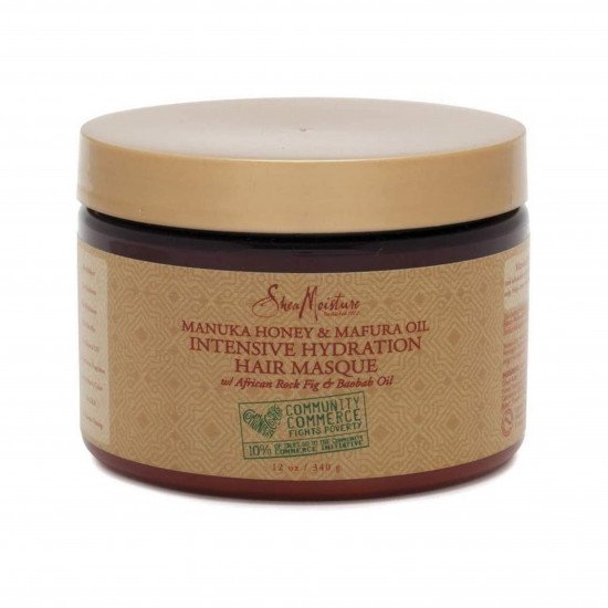قناع لترطيب الشعر بعسل المانوكا وزيت المافورا من شيا مويستر - 340 جم