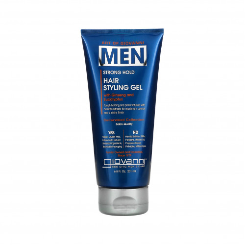 جل تصفيف الشعر للرجال مع الجينسنغ والأوكالبتوس  من جيوفاني 201 مل
