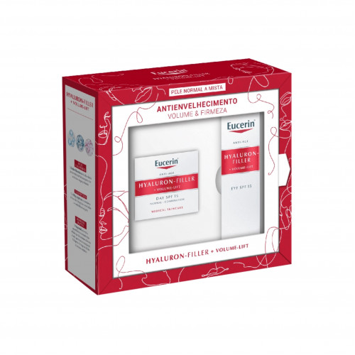 مجموعة هيالورون فيلر فوليوم ليفت للبشرة العادية الى المختلطة من يوسرين ، كريم يومي 50مل + كريم العين 15 مل مجموعة هيالورون فيلر فوليوم ليفت للبشرة العادية الى المختلطة من يوسرين ، كريم يومي 50مل + كريم العين 15 مل