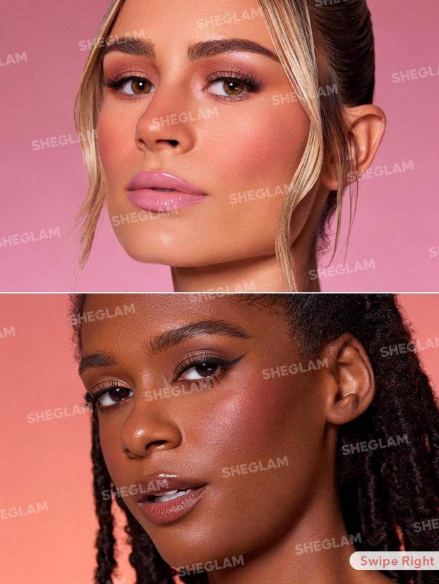 كولور بلومب احمر خدود سائل مطفي من شيجلام -سويب رايت