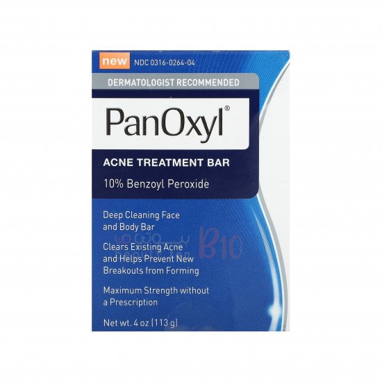 قالب صابون لعلاج حب الشباب 10% بنزويل بيروكسايد 113ج قالب صابون لعلاج حب الشباب 10% بنزويل بيروكسايد 113ج