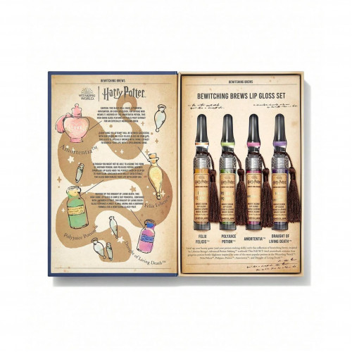 مجموعة ليب قلوس من مجموعة هاري بوتر من شيقلام 4 الوان مجموعة ليب قلوس من مجموعة هاري بوتر من شيقلام 4 الوان