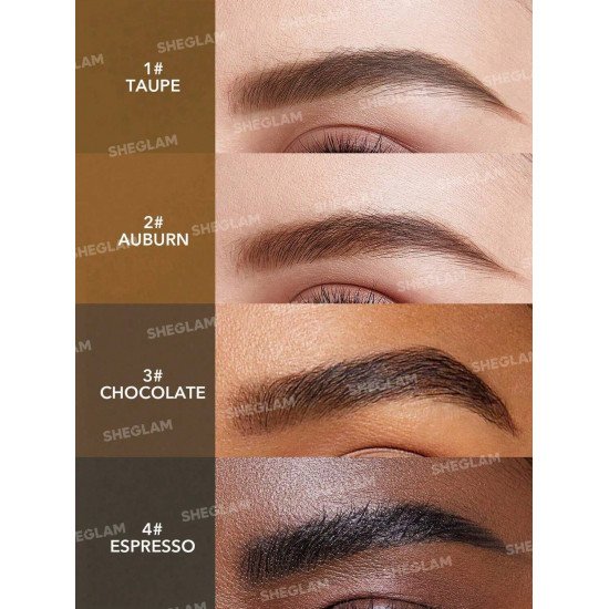 ختم ملون لتعبئة الحواجب من شيقلام- كستنائي