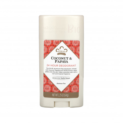 مزيل العرق 24 ساعة بجوز الهند والبابايا من نوبيان هيرتج 64ج