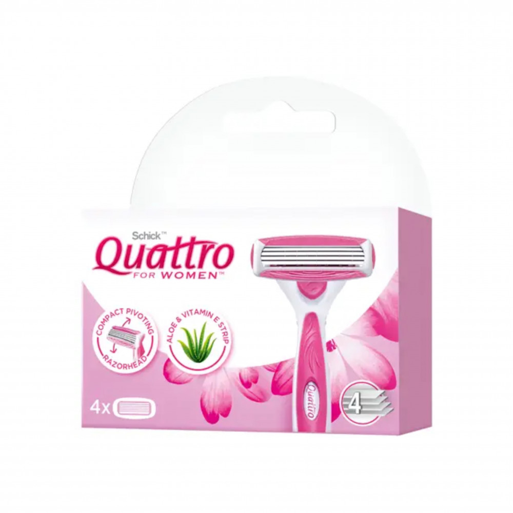إنتويشن شفرة حلاقة كواترو 4 قطع