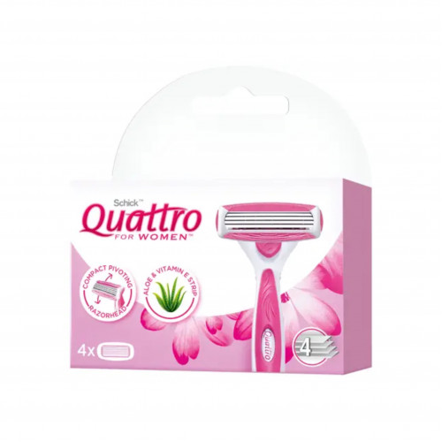 إنتويشن شفرة حلاقة كواترو 4 قطع