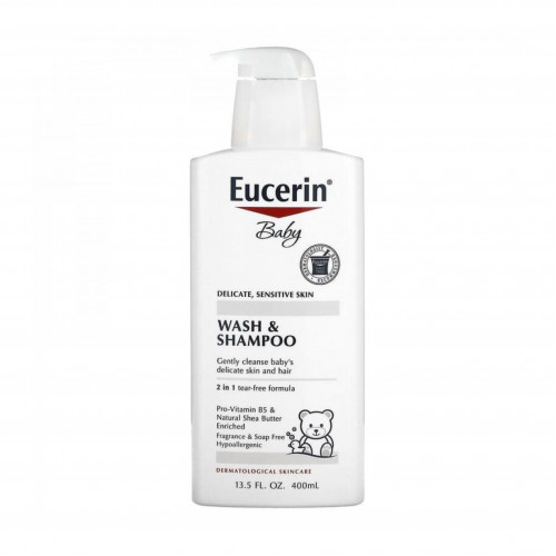 شامبو وغسول للأطفال خالٍ من العطور من يوسرين - 400 مل شامبو وغسول للأطفال خالٍ من العطور من يوسرين - 400 مل