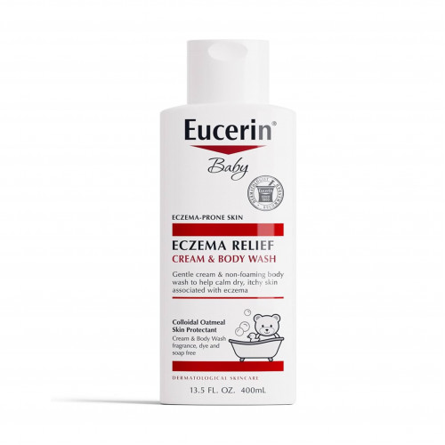 جل استحمام للاطفال لعلاج الاكزيما من يوسرين - 400 مل 