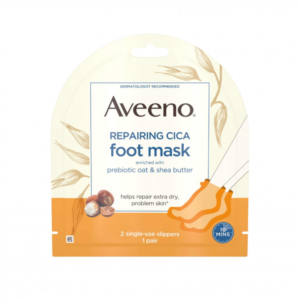 قناع سيكا لإصلاح القدمين، 2 شراب للاستخدام مرة واحدة من افينو