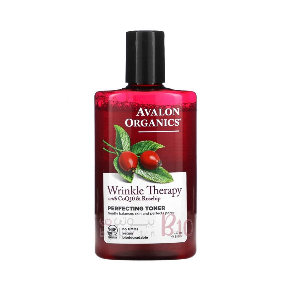 تونر بثمر الورد وCOQ10 لعلاج التجاعيد من افالون 237مل