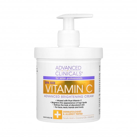 فيتامين c كريم تفتيح متطور من ادفانس كلينيكلز 1رطل فيتامين c كريم تفتيح متطور من ادفانس كلينيكلز 1رطل