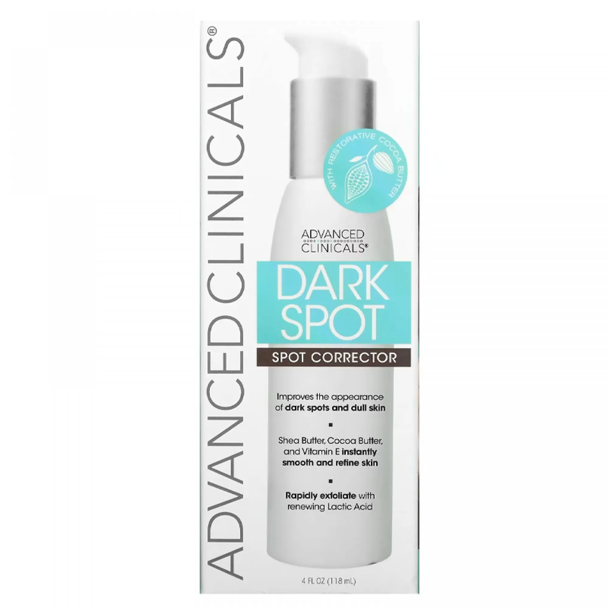 مصحح بقع للبقع الداكنة من ادفانس كلينيكلز 118مل مصحح بقع للبقع الداكنة من ادفانس كلينيكلز 118مل