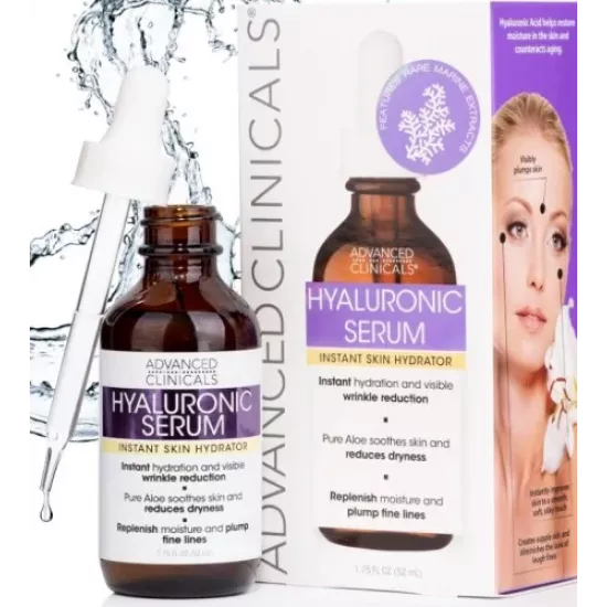 سيروم هيالورنيك اسيد المرطب من ادفانس كلينيكلز 52مل سيروم هيالورنيك اسيد المرطب من ادفانس كلينيكلز 52مل