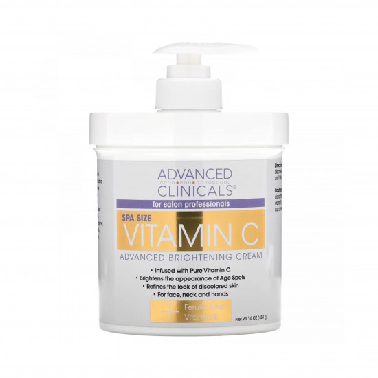 فيتامين c كريم تفتيح متقدم من ادفانس كلينيكلز 454ج فيتامين c كريم تفتيح متقدم من ادفانس كلينيكلز 454ج