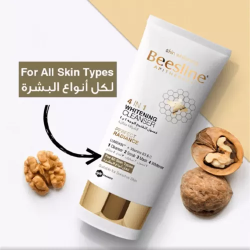 غسول لتفتيح الوجه ٤ب١ من بيزلاين - 150مل غسول لتفتيح الوجه ٤ب١ من بيزلاين - 150مل