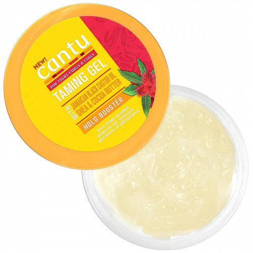 جل للشعر المجعد والكثيف بزيت الخروع الاسود الجامايكي  من كانتو 113 جرام