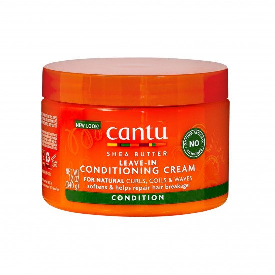 زبدة الشيا لجمال شعر طبيعي كريم بلسم لا يُشطف من كانتو  (340 جم)