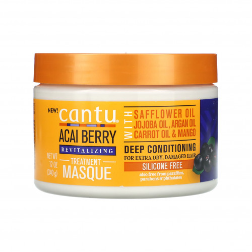 ماسك اساي بيري لتجديد وعلاج الشعر من كانتو - 340جم