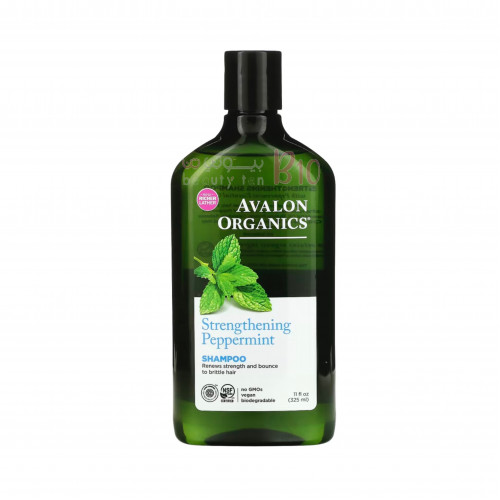 شامبو تقوية بخلاصة النعناع من افالون اورجانيكس 325مل