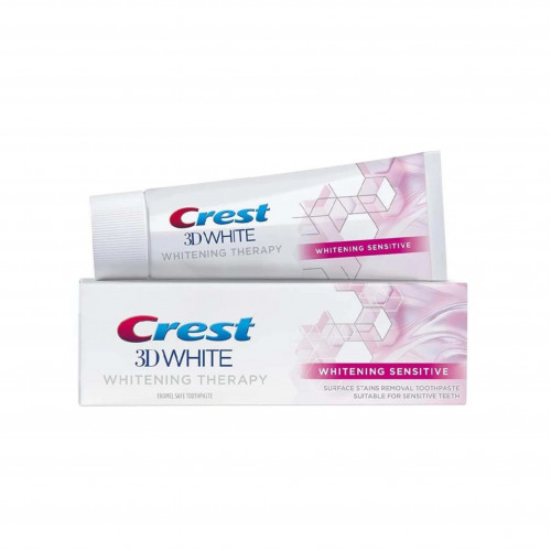 معجون أسنان كرست 3D وايت لتبييض الأسنان الحساسة، 75 مل