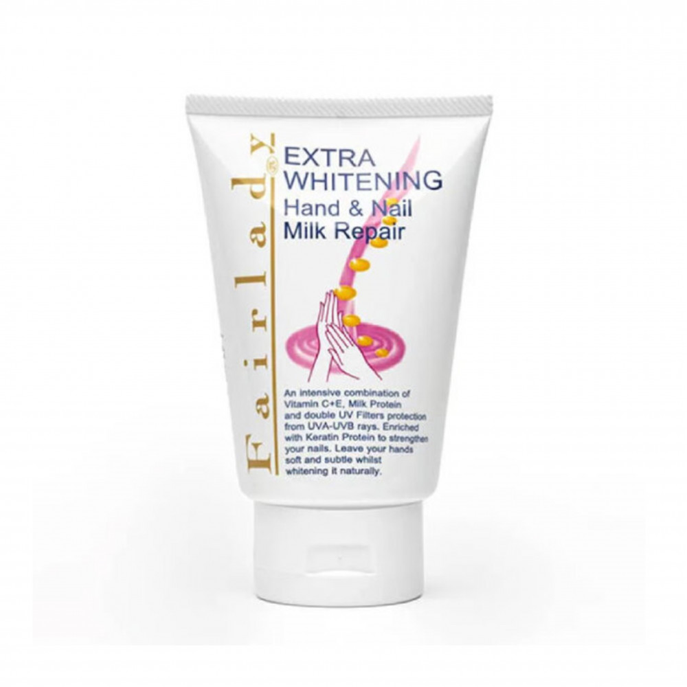 كريم الحليب فير ليدي لتبييض اليدين والأظافر - 100 مل