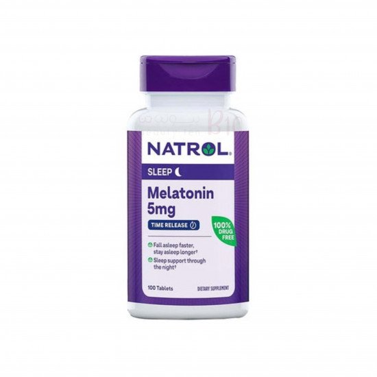 حبوب ميلاتونين من ناترول5 غرام 100قرص