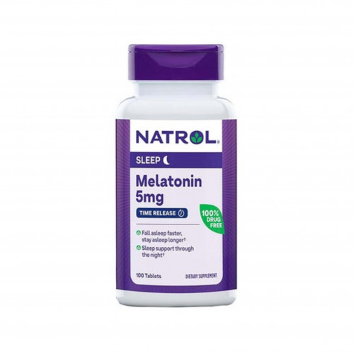 حبوب ميلاتونين من ناترول5 غرام 100قرص