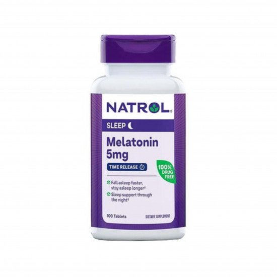 حبوب ميلاتونين من ناترول5 غرام 100قرص