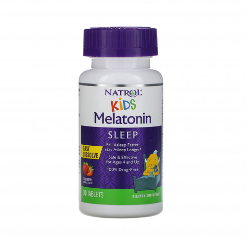حبوب ميلاتونين للاطفال 30 قرص من ناترول