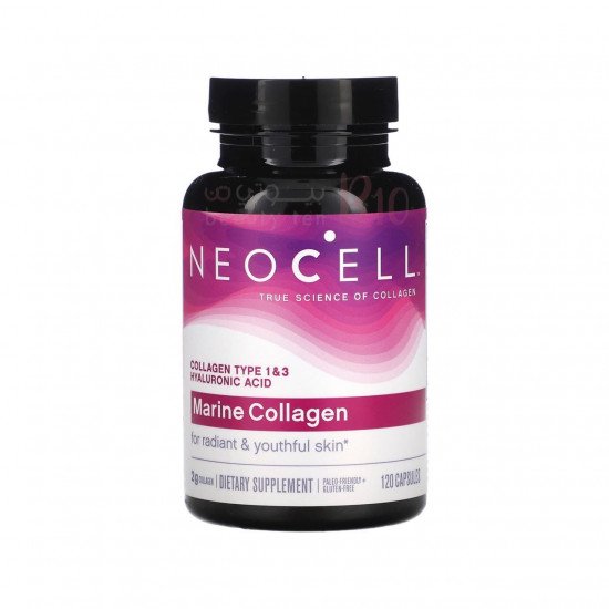 كولاجين بحري من نيوسيل ، 120 كبسولة كولاجين بحري من نيوسيل ، 120 كبسولة
