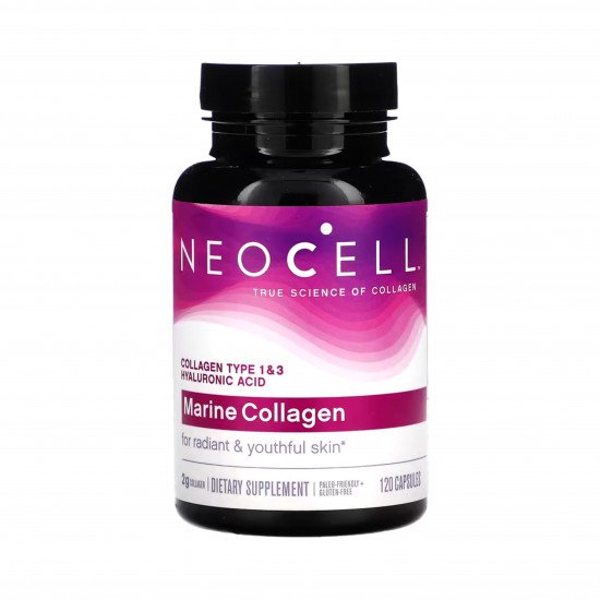 كولاجين بحري من نيوسيل ، 120 كبسولة كولاجين بحري من نيوسيل ، 120 كبسولة