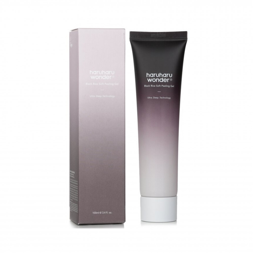 جل تقشير ناعم من الأرز الأسود هارو هارو  - 100 مل