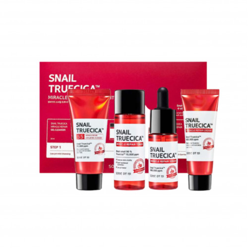 مجموعة الحلزون الاسود لتجديد البشرة من سوم باي مي - 4 قطع