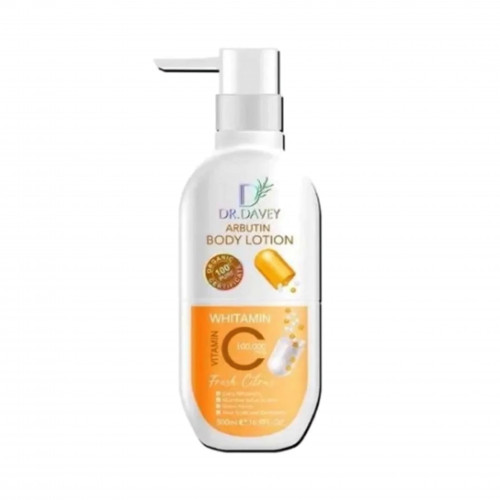 لوشن الجسم أربوتين بفيتامين سي من دكتور ديفي 500مل لوشن الجسم أربوتين بفيتامين سي من دكتور ديفي 500مل