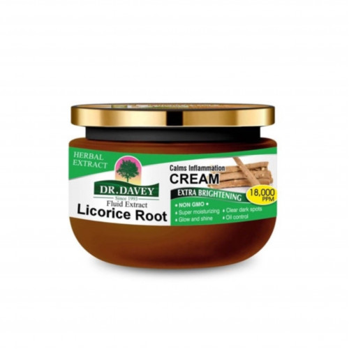 كريم تفتيح إضافي لجذور عرق السوس من دكتور ديفي كريم تفتيح إضافي لجذور عرق السوس من دكتور ديفي