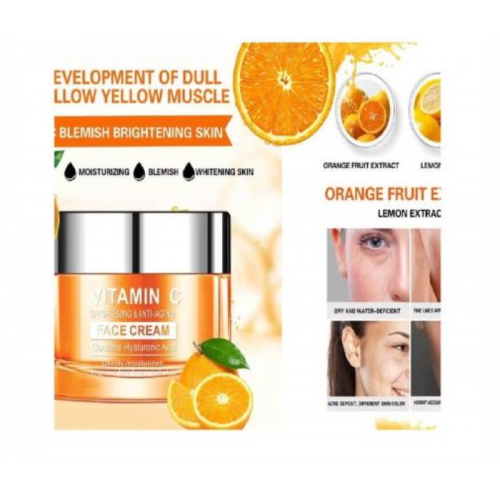 كريم الوجه بالفيتامين سي من دكتور ديفي 50جم