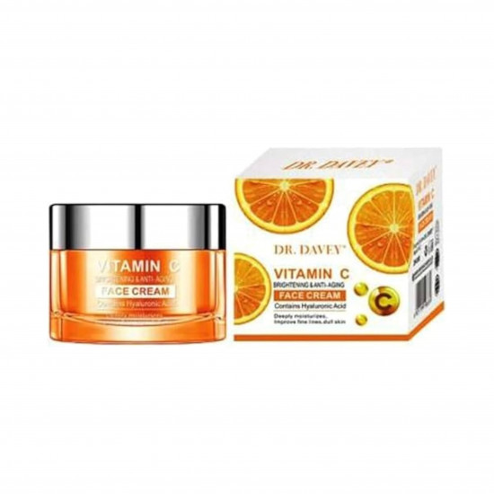 كريم الوجه بالفيتامين سي من دكتور ديفي 50جم