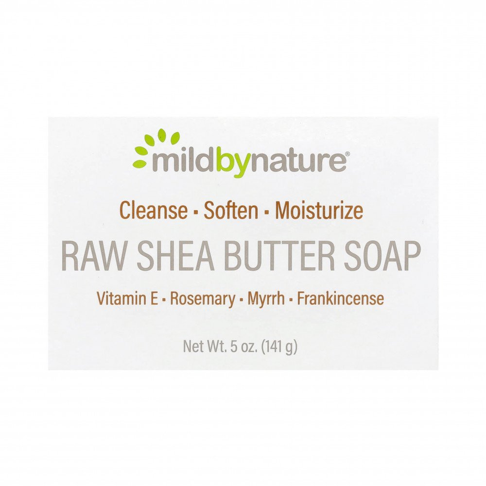 قالب صابون بزبدة الشيا الخام واكليل الجبل والمر واللبان 141جم