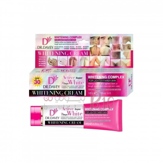 كريم تفتيح البشرة من دكتور ديفي- 120جرام