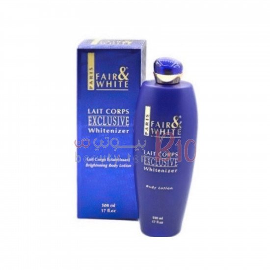 لوشن ايكسكلوسيف لتبيض وتفتيح الجسم من فير اند وايت- 500مل