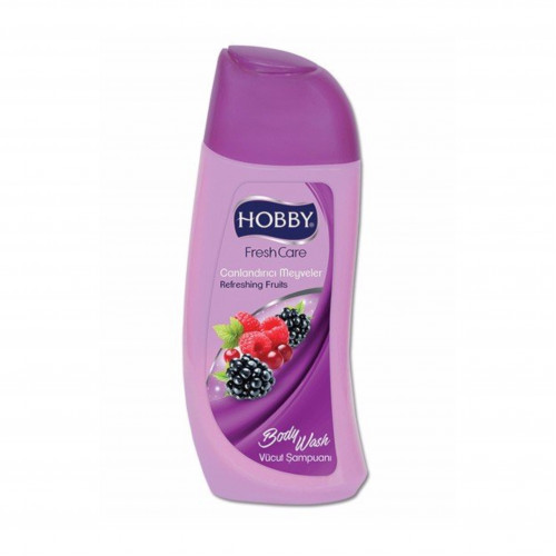 صابون سائل للاستحمام بتوت العليق والتوت الأسود من هوبي 500مل