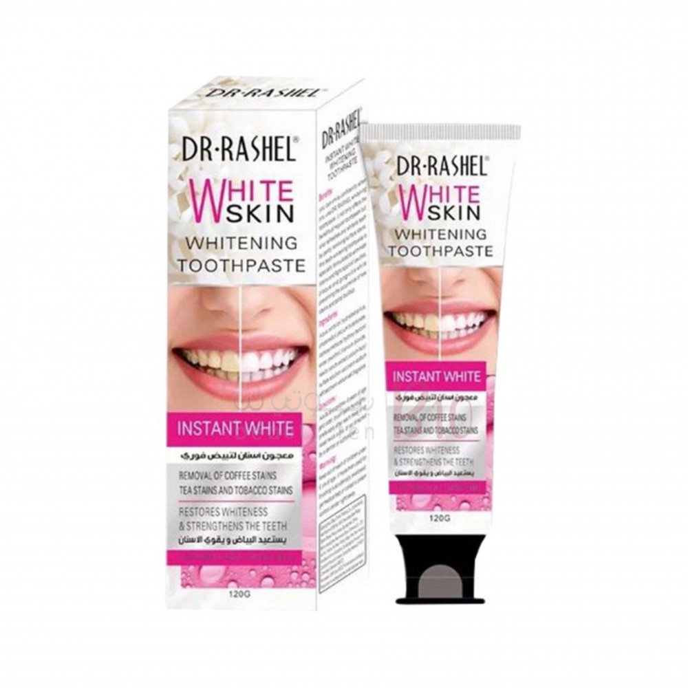 معجون أسنان دكتور راشيل لتبييض الاسنان ، 120 جم