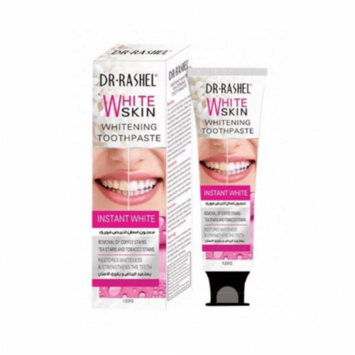 معجون أسنان دكتور راشيل لتبييض الاسنان ، 120 جم معجون أسنان دكتور راشيل لتبييض الاسنان ، 120 جم
