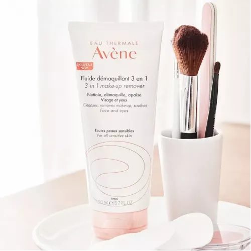 أفين 3 في 1 مزيل مكياج سائل حليبي 200مل