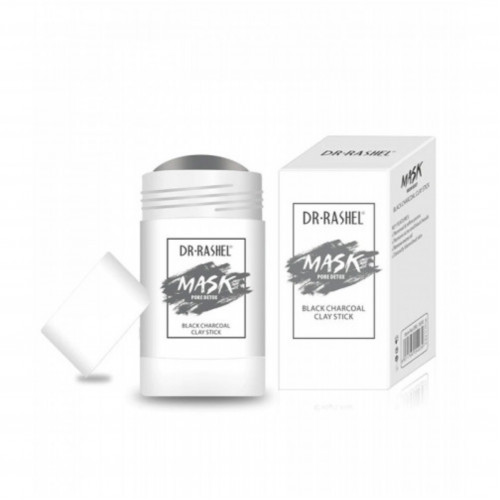قناع الطين لإزالة السموم من المسام بخلاصة الفحم الاسود من د. راشيل 42ج