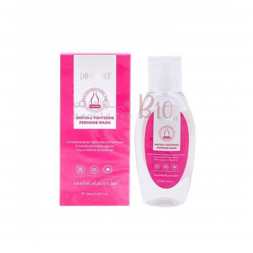 غسول لتبييض وشد المنطقة الحساسة من د. راشيل 50مل