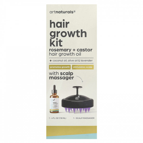 مجموعة نمو الشعر، زيت جوز الهندي وزيت الزيتون واكليل الجبل ، مجموعة مكونة من قطعتين مجموعة نمو الشعر، زيت جوز الهندي وزيت الزيتون واكليل الجبل ، مجموعة مكونة من قطعتين